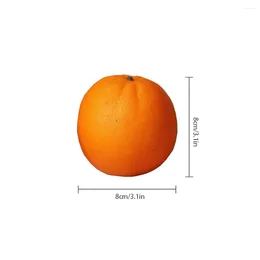 Feestdecoratie 3 stuks Kunstmatig Oranje Model Simulatie Fruit Rekwisieten Thuis Keuken