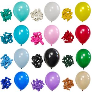 Décoration de fête 30/50 / 100pcs Ballons en latex Mat rond Macaron Ballon Pastel Ballon de mariage Anniversaire Baby Shower Halloween Décorations 230920