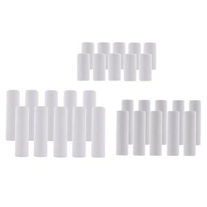 Partijdecoratie 30 Stuks DIY Cilinder Vorm Styrofoam Schuim Materiaal voor Craft 120/90 / 63mm