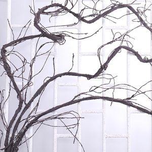 Feestdecoratie 300 cm kunstmatige natuurlijke boom tak planten takken liana landschap muur hangende rattan flexibele bloemen wijnstokken bruiloft decor