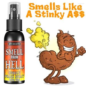 Decoración de fiesta 30 ml Broma Novedades Juguete Gag Broma Líquido Fart Spray Can Stink Bomb Stinky Gas Ass-Smelly Toys S para niños adultos