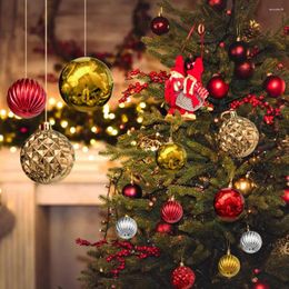 Decoración de fiestas 30 piezas de 6 cm Bolas de Navidad con adornos de árboles de cordón