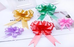 Décoration de fête 30pcs Ruban à arc à trait coloré 30 mm Car cadeau Cadeau Florist Poly Christmas anniversaire DIY ACCESSORIE4060602