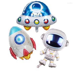 Party Decoration 3D Rocket Ballonnen Ballon Buiter Spaceship Ballon For Birthday Decorations Boy Kids Baloons Toys