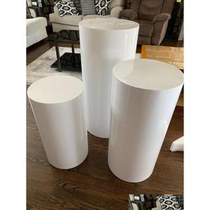 Party Decoratie 3 % Ronde cilinder voetstuk Display Art Decor Cake Rack Plints Pillars For DIY Wedding Decorations Holiday Drop D DHIY9