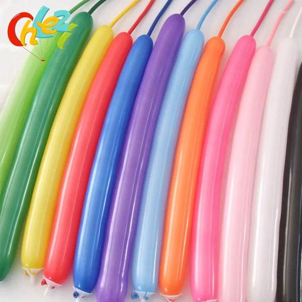 Décoration de fête 40pcs 260n Balloons longs magiques colorés DIY MODELLAGE BÉBÉ D'ANNIVERSAIRE DÉCOR DÉCOR DE MÉDICATION