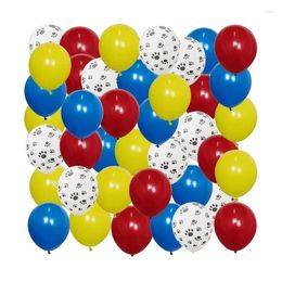 Décoration de fête 40pcs mélange 10 '' animaux de compagnie Balloons de latex pour thème animal décor kid toys toys globos helium air boules gonflables approvisionnement