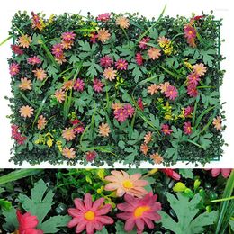 Décoration de fête 40x60cm mur végétal vert mariage extérieur fond intérieur pelouse artificielle fleur en soie