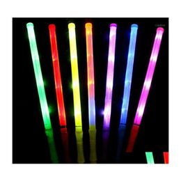 Feestdecoratie 48 cm 30 stks gloedstick led rave concertlampen accessoires neon sticks speelgoed in het donkere cheer drop levering home gar dhqpt