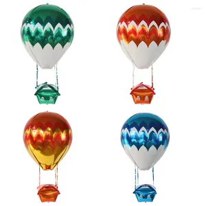 Decoración de fiestas 4D Wave Air Balloon Flying House Fairy Tale Film Ball Ball Kids Holiday Holiday Wedding Flotating Deco