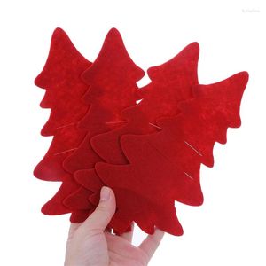 Décoration de fête 4 pièces/ensemble sac à couteaux et fourchettes pour arbre de noël, manches de couverts pour la maison, organisateur de bureau, accessoires décoratifs