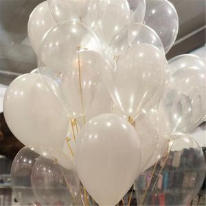 Décoration de fête 5/10/12/18/36 pouces ballons clairs Transparent Latex hélium Globals fournitures de mariage Brithday