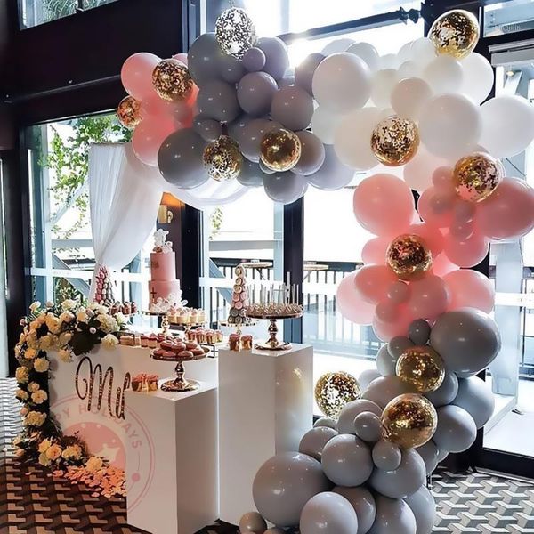 Décoration de fête 5/20/30 pièces 5/10/12/18 pouces ballons en Latex Macaron ballon de bonbons Pastel mariage anniversaire décor bébé douche Air Globos