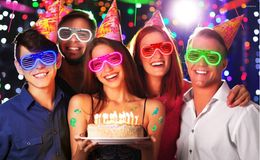 Decoración de fiesta, 5 uds., gafas iluminadas, suministros que brillan en la oscuridad de Pascua, palo Led de colores, gafas de sol de neón, decoraciones para niños y adultos