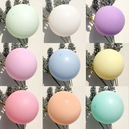 Feestdecoratie 50/100 stuks 5/10/12 inch acarone ballon kan worden gevuld met helium en lucht voor verjaardag bruiloft babyshower speelgoed 230920