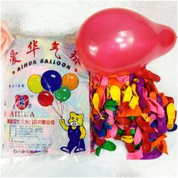 Décoration de fête 500pcs / set latex ballon d'eau eaux jeu de guerre bombes ballons enfants été en plein air plage jouet festival globo de agua Dr Dhwxy