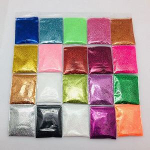 Party Decoratie 50G Extra Ultra Fijne Glitter Poeder Shining Silver Nail Dust DIY Art Decoraties Manicure 20 Kleuren 77962