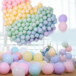 Feestdecoratie 50 stks 10 inch macaroon kleur latex round ballonnen bruiloft verjaardag ballon kinderdag globos