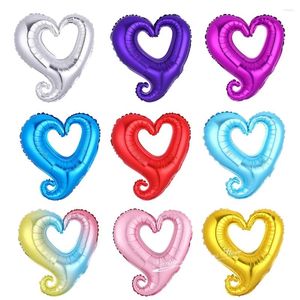 Décoration de fête 50pcs / set Hook Coart Balloons rose Blue Myled Foil Wedding Birthday Decorations Baby Shower Supplies