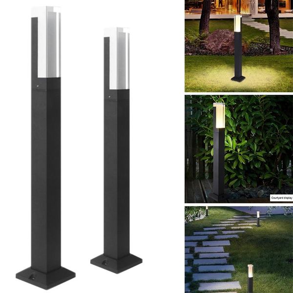 Décoration de fête 5W Hight étanche LED lampe de jardin pilier en aluminium lumière extérieure