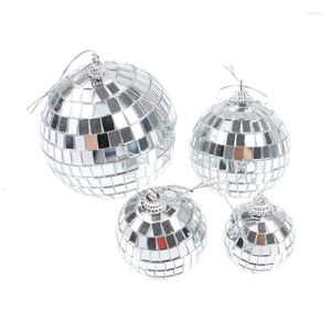 Party Decoration 6/12pcs 2-5 cm Mini Disco Mirror Ball Xmas Gunst Decor Christmas Ornamenten Tree