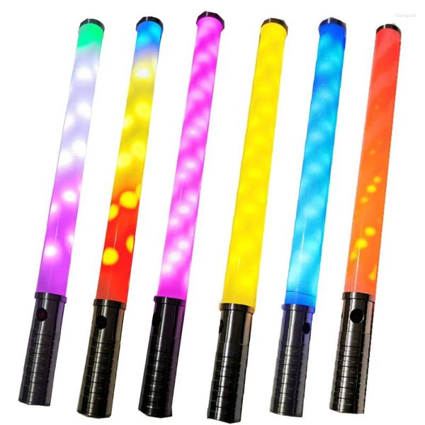 Decoración de fiestas 60 cm Dancing Dancing Led Strobe Flash Stick Fireworks Sparklers Light Nightclub Bar Servicio VIP