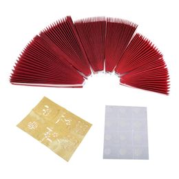 Party Decoratie 6pcs Chinese Jaar papieren fans decoraties gelukkig 2022 tijgerjaren raam muur ronde fanparty