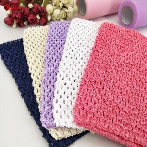 Décoration de fête 9 pouces multicolore crochet bébé tube poitrine enveloppement pour bricolage enfants tutu filles jupe robe accessoires 5zSH939party decorationpa