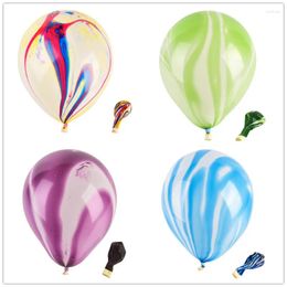 Party Decoration Agate Latex Ball 10/12 pouces 3.2 gold Couleur Cloud Balloon Mariage Festival anniversaire 10pcs