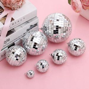 Party Decoratie Amawill 3 cm 5 cm 8 cm Reflecterend glas Roterende spiegelbal voor disco DJ Reflectielicht Kerstmis 8d