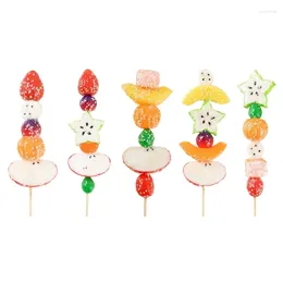 Party Decoration Artificial Fruit Candied Haws Simulation Pography Props voor Poshoots