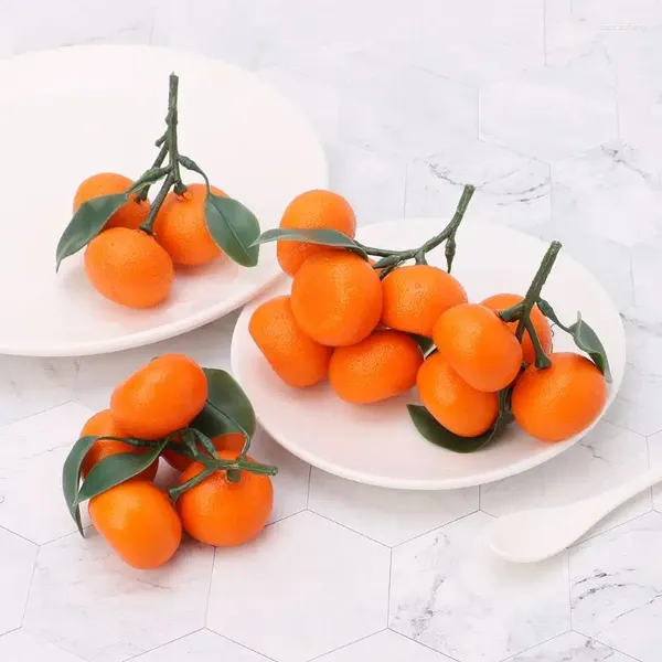 Party Decoration Artificial Orange Fruit réaliste modèle POGRAGE ACCESSOIR