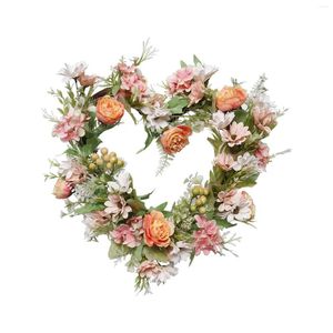 Party Decoration Artificial Wreath Table Table maître