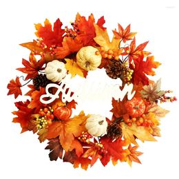 Décoration de fête automne signe saisonnier porte couronne ferme salon pendaison de crémaillère cadeaux pour accessoires décoratifs G99A