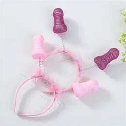 Partij Decoratie Bachelorette Hoofdband Rood Roze Veer Sexy Haarband Bruid Als Bruids Douche Gelukkig Hen Decor Po Prop