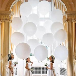 Feestdecoratie ballons accessoires witte ronde latex diy kleding naaimbenodigdheden thuisreizen bruiloft Kerstmis 4 pcs 24-inch