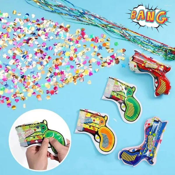 Party Decoration Balloon Confetti Hand Throw Paper Cracker Streamer Événement Décor pour anniversaire de mariage