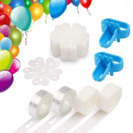 Party Decoration Balloons Bowknot Garland Set Activités durables Accessoires de décoration pour fond PO