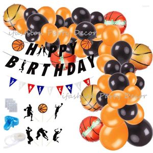 Party Decoratie Basketbal Benodigdheden Ballon Boog Garland Verjaardag Banner Decoraties Voor Volwassen Jongens Sport Thema