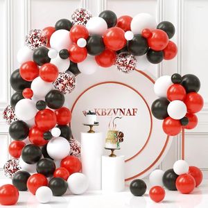 Party Decoration Ballons noirs Garland Arc Kit