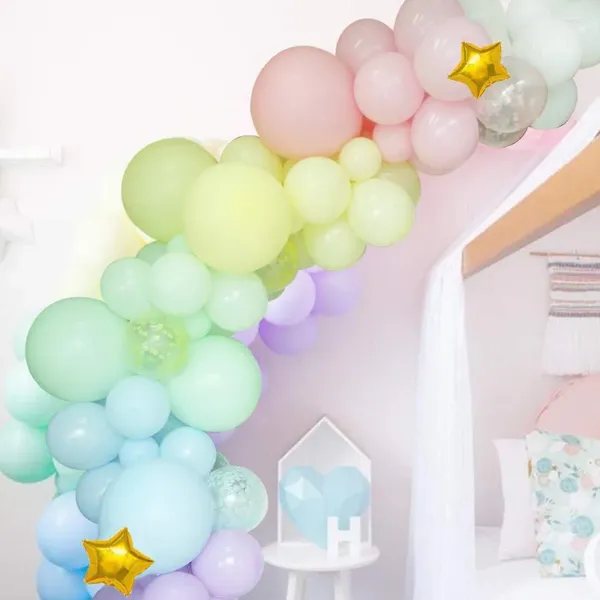 Décoration de fête Bleu Balon Ballon Garland Arch Kit Kids For Birthday Baby Shower Supplies Decor Decor Latex Ballons