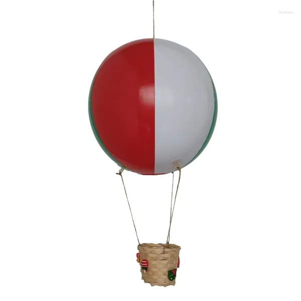 Décoration de fête de Noël ballon à air lanterne bambou panier enfants décoration de suspension