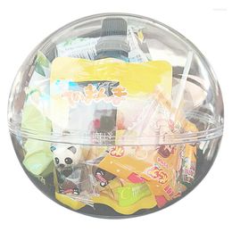 Decoración de fiesta Bola de burbujas de Navidad Bolas transparentes Adornos rellenables Gota creativa para vacaciones Boda