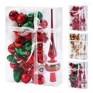 Party Decoration Christmas Balls Set Tree Decorations Ball Ornements Pinter décor décoratif de 34