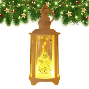 Décoration de fête de Noël lanternes Ornement LED lampe nocturne lumière décortiser les ornements pour