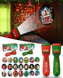 Party Decoration Christmas Projector Realistische 21 patronen Santa Tree Education Toy Gift3356555