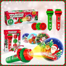 Feestdecoratie Kerstprojector Realistisch 24 patronen Kerstboom Educatief speelgoedcadeau