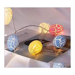 Décoration de fête Colorf 10 Lampe de lumière String Strip Cloud Conch Modèle LED Lumières Anniversaire Home Living Decor 7 5GC N2 Drop Livraison Otpzj