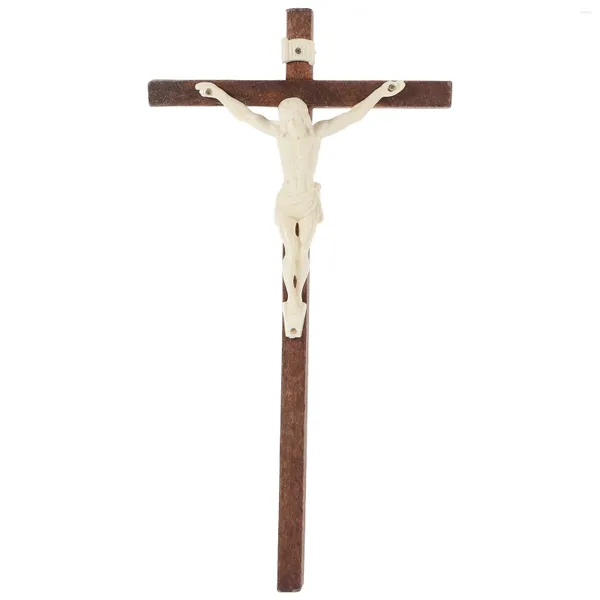 Décoration de fête crucifix jésus chrétiens croix statue