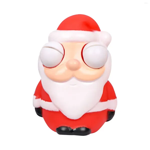 Decoración de fiesta lindo Santa Claus muñeco de nieve Elk Squishes juguete suave TPR alivio del estrés juguetes de ventilación burbuja regalo de descompresión de Navidad